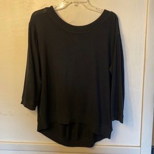Nordstrom Brand Stem Black Sweater